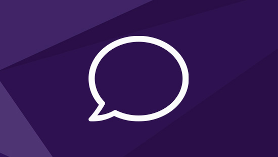 speech bubble icon